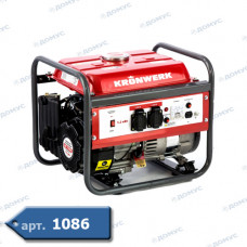 Генератор бензиновий KRONWERK LK 1500 1.2kW бак 6,0л. ( Імопрт )