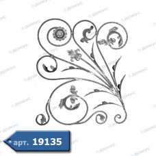 Розетка  880х760х12 кора (ліва) (13.104) (Україна)