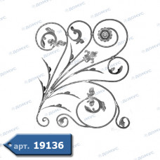 Розетка  880х760х12 кора (права) (13.105) (Україна)