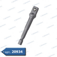 Перехідник для головок 1/4" х  1/2" L72 мм TOPTUL (FPKA0816) (Імпорт)