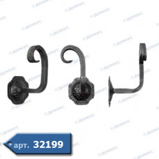 Крепление перил 125х85х12 не вальцьоване (63.803) (Імпорт)