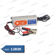 Зарядний пристрій 0.8А/3.8А 6V/12V (M82-012) ( Імпорт )