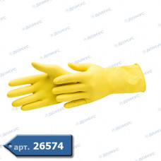 Рукавички WERK трикотажні  ХБ,білі,чорна крапка (WE2102)  (Імпорт)