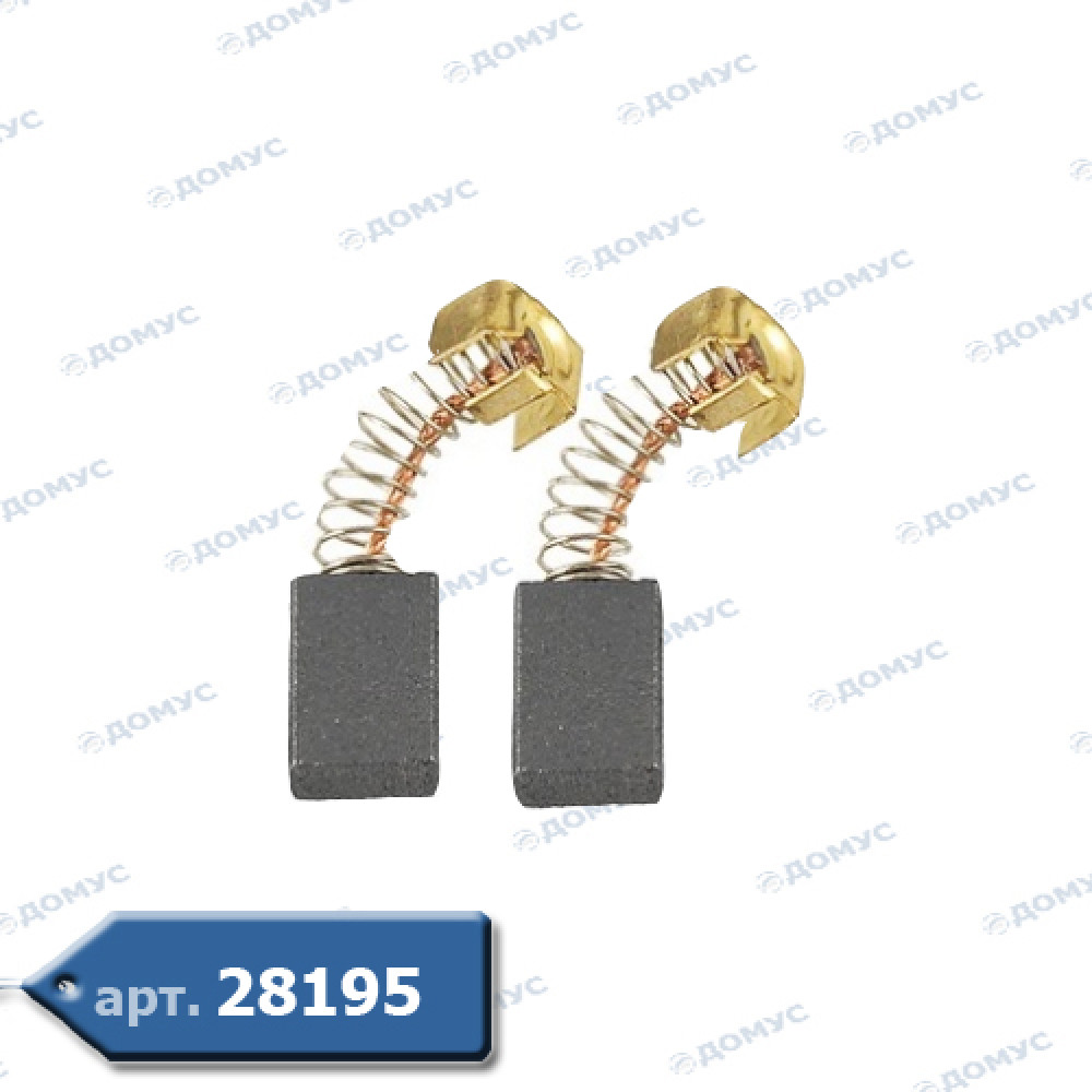 Щітка вугільна 5,0 x  8 х 19 (Н-66) (Імпорт)