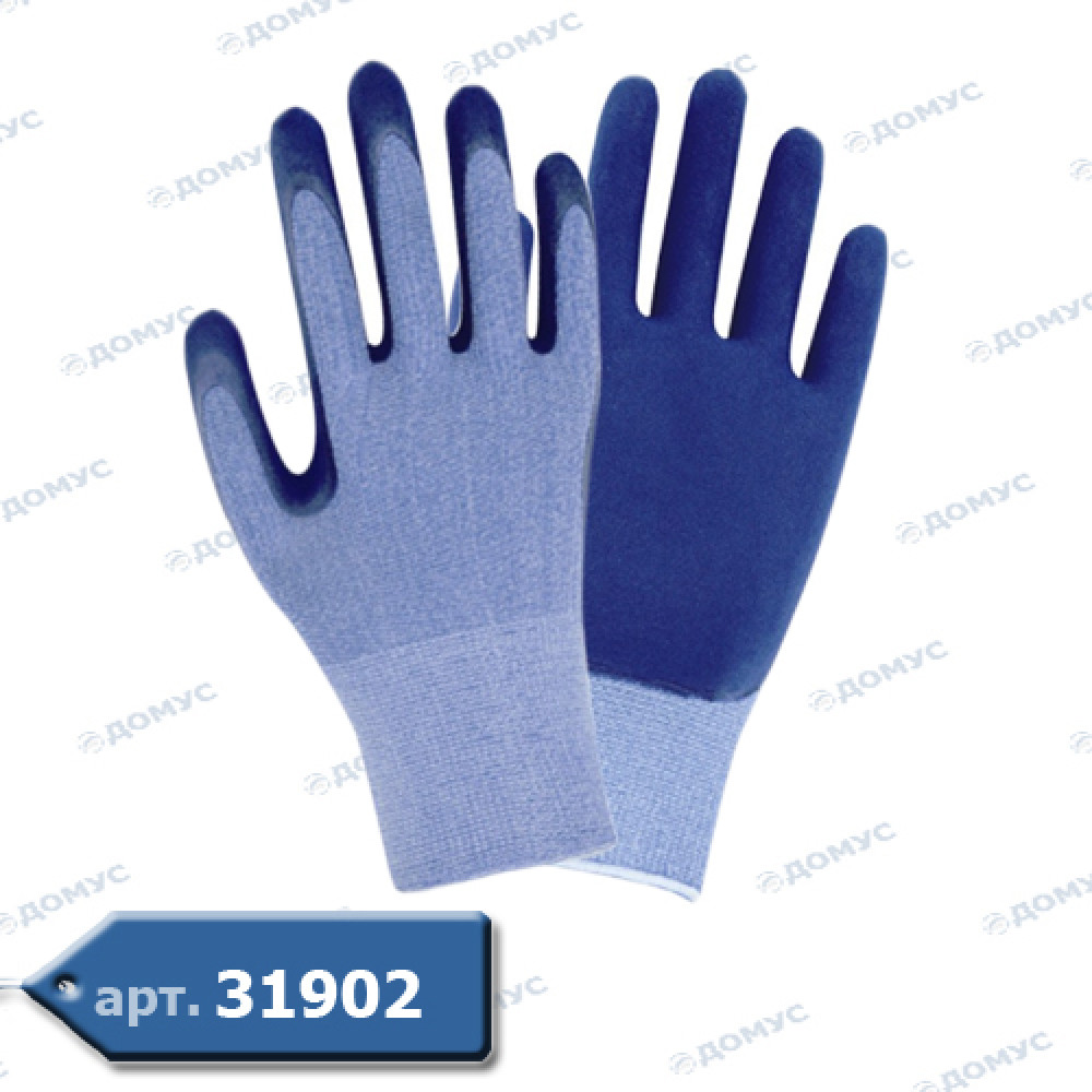 Рукавички SIGMA трикотаж + 2-й латексним покриттям (S9445621/S9445611) (Імпорт)