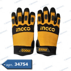 Рукавички для електроінструмента INGCO "Profi" (CHGMG02-XL) (Імпорт)