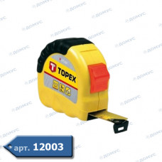 Рулетка TOPEX  5м х 25мм (ТР27С345) (Імпорт)