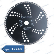 Коло алмазне Black Star Ø230 турбо (30-23004) (Імпорт)