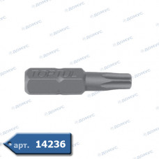 Біта TOPTUL TORX 1/4" 25мм T15 (FSEA0815) (Імпорт)