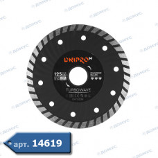 Коло алмазне APRO Ø125x2.2 Турбо-хвиля (AR_830042) (Імпорт)