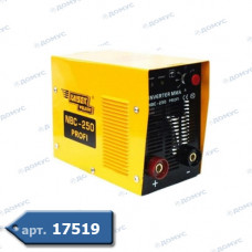Зварювальний інвертор KAISER NBC-250 profi, 1,6-5,0мм, 20-250A, вага 6,6кг, в валізі ( Імпорт )