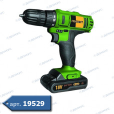 Шурупокрут PROCRAFT акумуляторний 18 PRO DFR (l000182) (Імпорт)