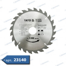 Коло по дереву YATO 184х30х3.2x2.2мм (Імпорт)