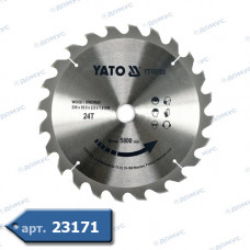Коло по дереву YATO 235х25х2.5x1.8мм (Імпорт)