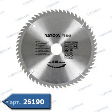 Коло по дереву YATO 210x30x3.2мм(YT-6068) (Імпорт)