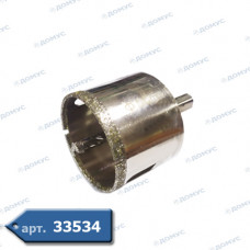 Коронка алмазна CRAFT 70 мм з 3-м хвостовиком і спрямовуючим свердлом (102270) (Імпорт)