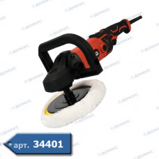 Полірувальна машина YATO 1400W Ø180мм (YT-82196) (Імпорт)