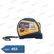 Рулетка TOLSEN ЕРГО  5м х 25 автостоп ( ZT36014 ) (Імпорт)