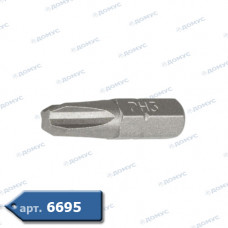 Біта STANLEY Philips РН3 x 25мм. (1пак 25шт.) (Імпорт)