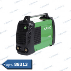 Зварювальний інвертор APRO MMA-280 K, 20-280A, ел.5мм, ПВ60%, 2,5+1,5м, кейс (894512) (Імпорт)