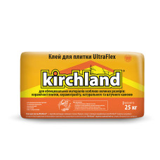 Клей для плитки KIRCHLAND UltraFlex 25,0кг. (Україна)